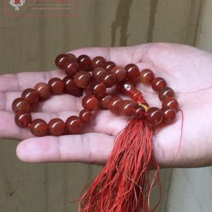 33 Beads Agate | Aqeeq Stone Tasbeeh